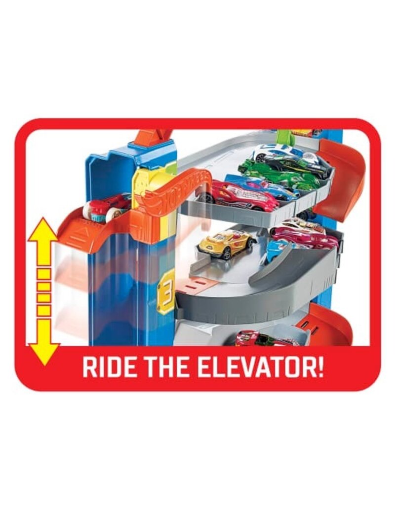HOT WHEELS MTL GNL70 HOTWHEELS CITY STUNT GARAGE