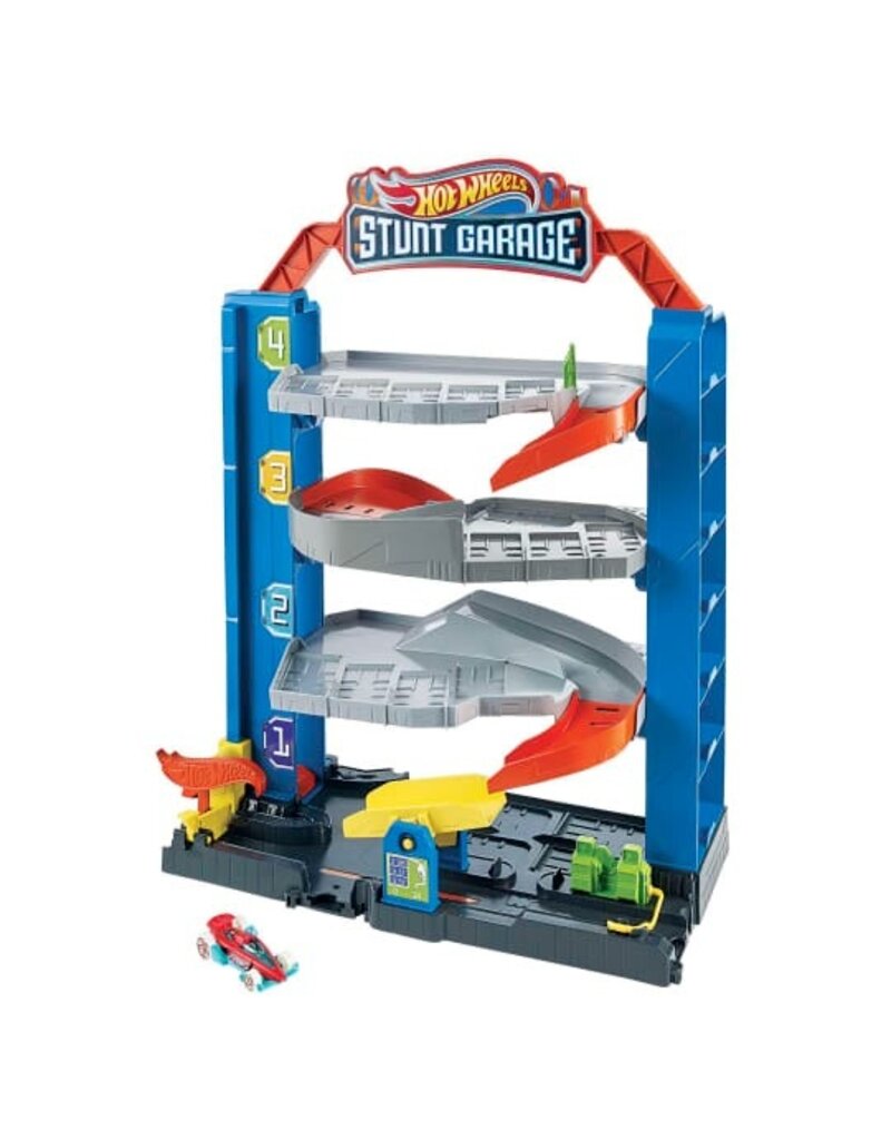HOT WHEELS MTL GNL70 HOTWHEELS CITY STUNT GARAGE