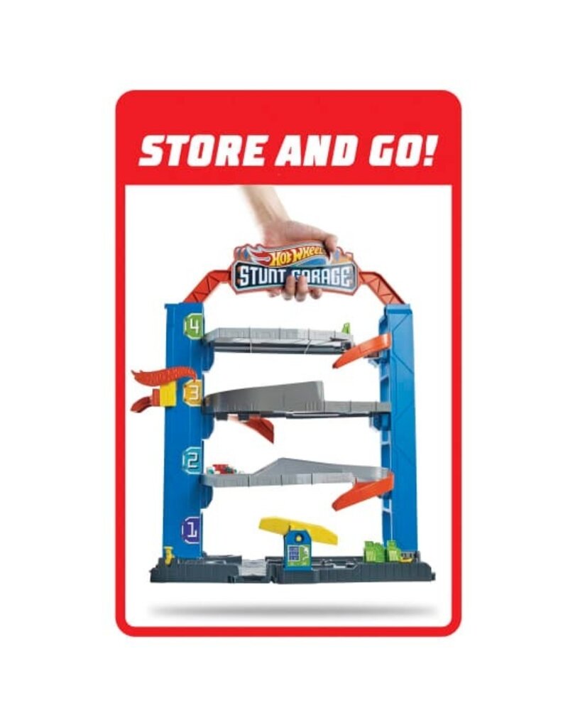 HOT WHEELS MTL GNL70 HOTWHEELS CITY STUNT GARAGE