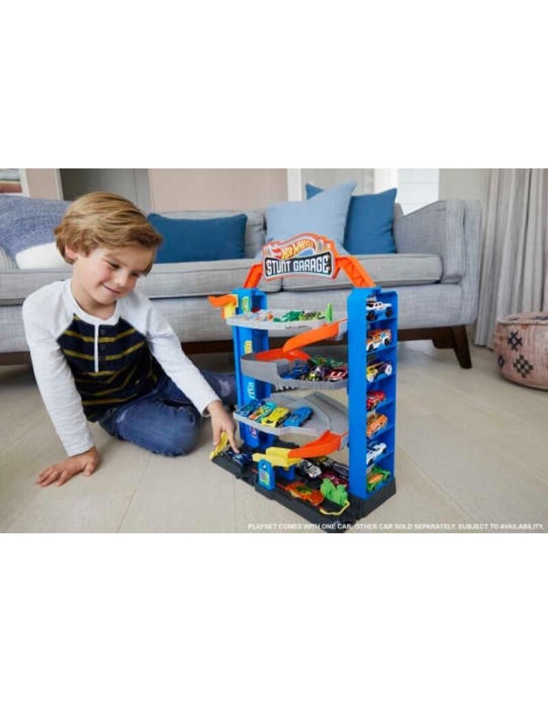 HOT WHEELS MTL GNL70 HOTWHEELS CITY STUNT GARAGE