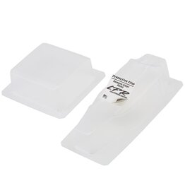 LEADFINGER RACING LFRE4061  MICRO-B RETRO-MOD BODY & WING SET (CLEAR)