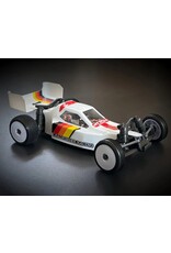 LEADFINGER RACING LFRE4061  MICRO-B RETRO-MOD BODY & WING SET (CLEAR)