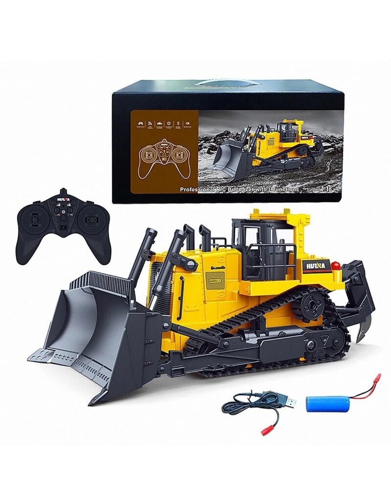 HUINA HUN11554 1:16 2.4G METAL RC BULLDOZER