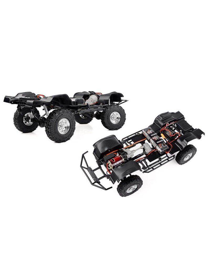 RC4WD RC4Z-RTR0063 TRAIL FINDER 2 RTR W/ 1985 TOYOTA 4RUNNER HARD BODY SET RED