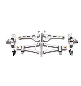 RACERS EDGE RCE6420 SLYDER ALUMINUM FRONT ARM & KNUCKLE SET