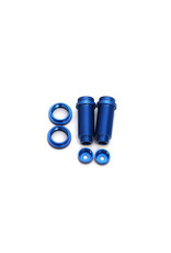 STRC SPTST3765XB CNC MACHINED ALUM THREADED FRONT SHOCK BODIES (1PAIR,BLUE)