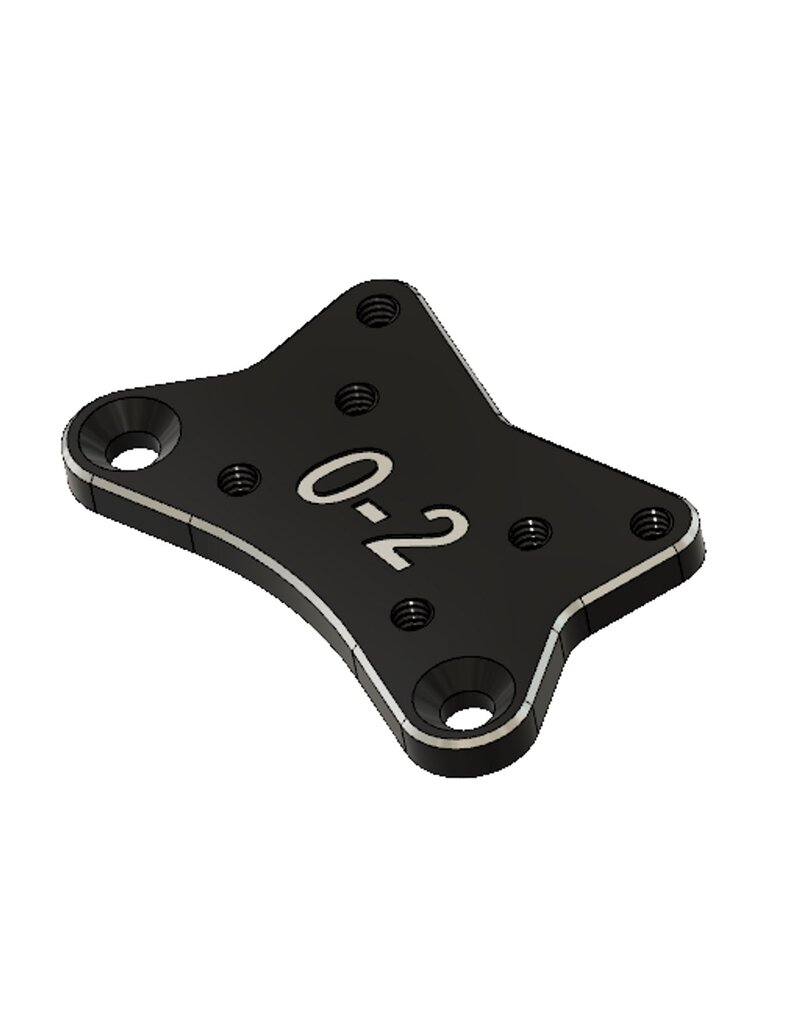 MWX PERFORMANCE MWX R1-Z02-412 ZS 0-2 CAMBER PLATE