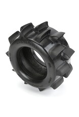 PROLINE RACING PRO1024910 1/10 SAND PAW HP BELTED F/R 2.8" MT TIRES MTD 12/14MM BLACK RAID (2)