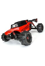 PROLINE RACING PRO1024910 1/10 SAND PAW HP BELTED F/R 2.8" MT TIRES MTD 12/14MM BLACK RAID (2)