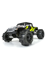 PROLINE RACING PRO1024910 1/10 SAND PAW HP BELTED F/R 2.8" MT TIRES MTD 12/14MM BLACK RAID (2)