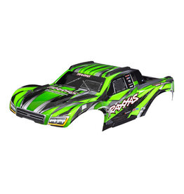 TRAXXAS TRA10211-GRN BODY W/DECALS MAXX SLASH :GRN