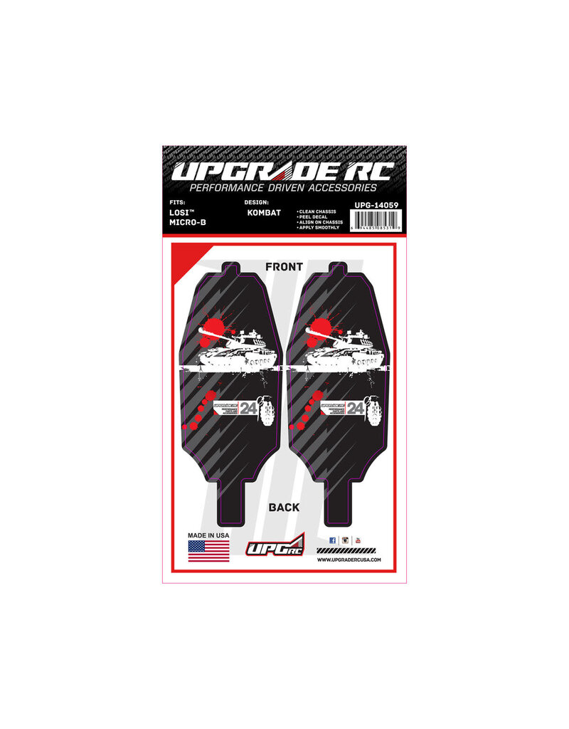 UPGRADE RC UPG-14059  CHASSIS PROTECTOR FOR LOSI™ MICRO-B (KOMBAT) (2)