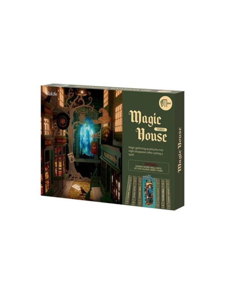 ROBOTIME ROETGB03 STORIES IN BOOKS; MAGIC HOUSE