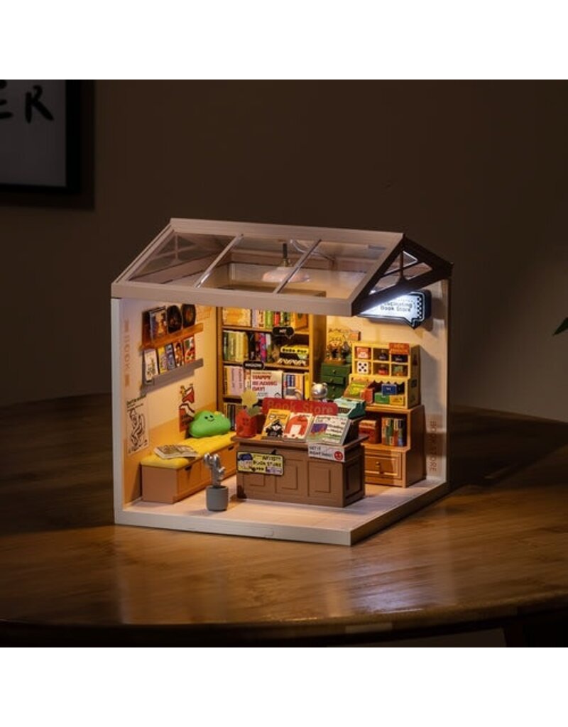 ROBOTIME ROEDW004 SUPER STORE SERIES; FASCINATING BOOK STORE