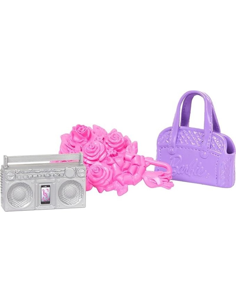 BARBIE MTL HXC37 BARBIE 12.7" BALLET ROOM SET WITH 2 BALLERINA FASHION DOLLS & DANCE ACCESSORIES