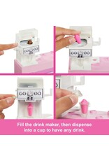 BARBIE MTL HXN94 BARBIE COFFEE SHOP PLAYSET WITH BLONDE BARISTA DOLL
