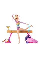 BARBIE MTL HRG53 BARBIE GYMNASTICS PLAY SET: BLONDE HAIR