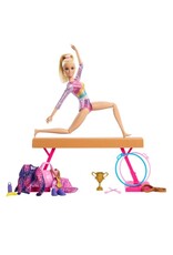 BARBIE MTL HRG53 BARBIE GYMNASTICS PLAY SET: BLONDE HAIR