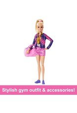 BARBIE MTL HRG53 BARBIE GYMNASTICS PLAY SET: BLONDE HAIR