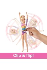 BARBIE MTL HRG53 BARBIE GYMNASTICS PLAY SET: BLONDE HAIR