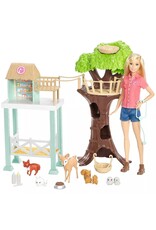 BARBIE MTL FCP78 BARBIE CAREERS ANIMAL RESCUE DOLL AND PLAYSET
