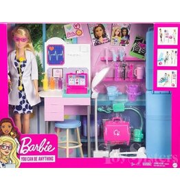 BARBIE MTL GWV01 BARBIE MEDICAL DOCTOR DOLL PLAYSET