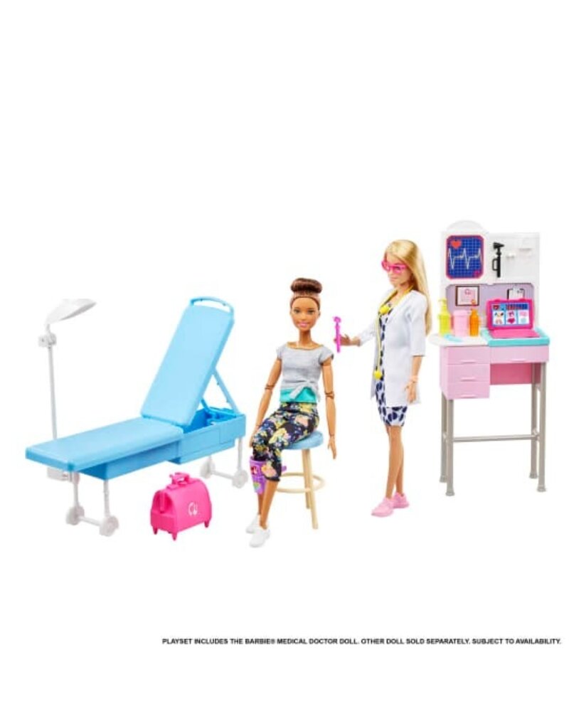 BARBIE MTL GWV01 BARBIE MEDICAL DOCTOR DOLL PLAYSET