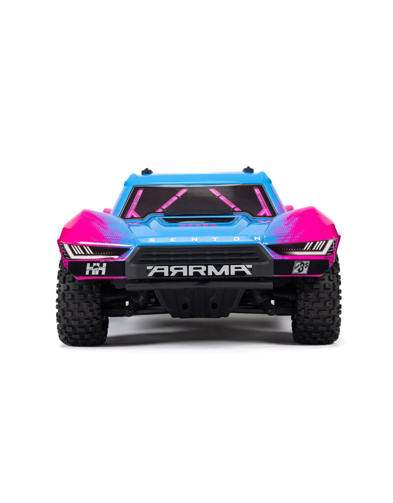 ARRMA ARA4303V4T3 1/10 SENTON 4X4 223S BLX BRUSHLESS SHORT COURSE TRUCK RTR WITH DSC: BLUE