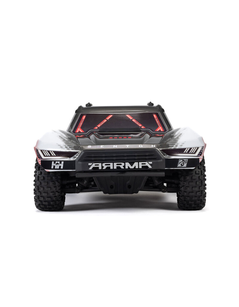 ARRMA ARA4303V4T2 1/10 SENTON 4X4 223S BLX BRUSHLESS SHORT COURSE TRUCK RTR WITH DSC: RED