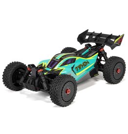 ARRMA ARA4306V4T1 1/8 TYPHON 4X4 223S BLX BRUSHLESS BUGGY RTR WITH DSC: GREEN