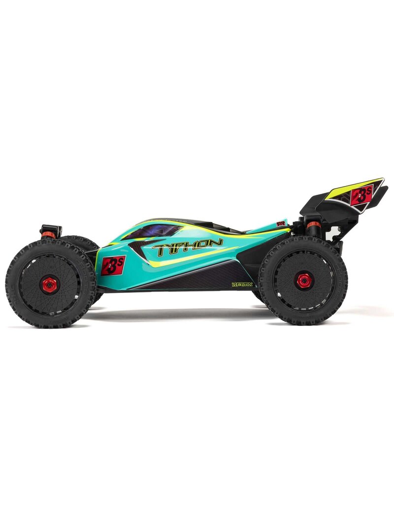 ARRMA ARA4306V4T1 1/8 TYPHON 4X4 223S BLX BRUSHLESS BUGGY RTR WITH DSC: GREEN