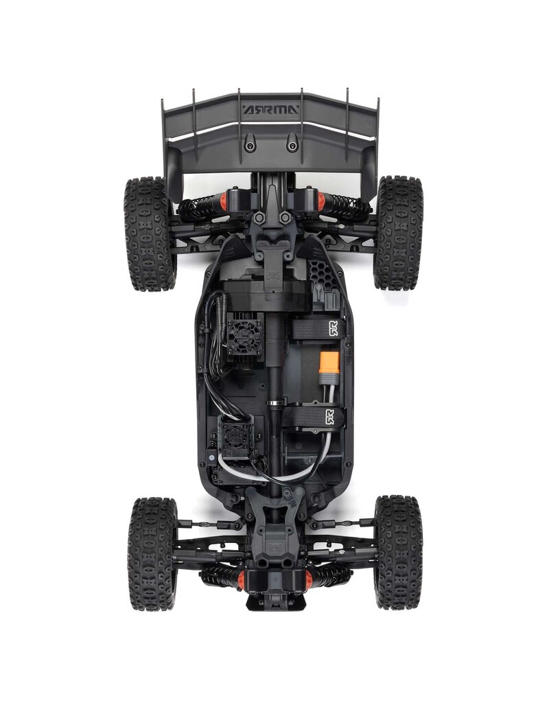 ARRMA ARA4306V4T2 1/8 TYPHON 4X4 223S BLX BRUSHLESS BUGGY RTR WITH DSC: YELLOW