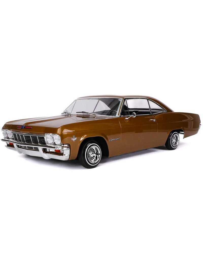 REDCAT RACING RER33484  SIXTYFIVE RC CAR - 1:10 1965 CHEVROLET IMPALA HOPPING LOWRIDER BROWN