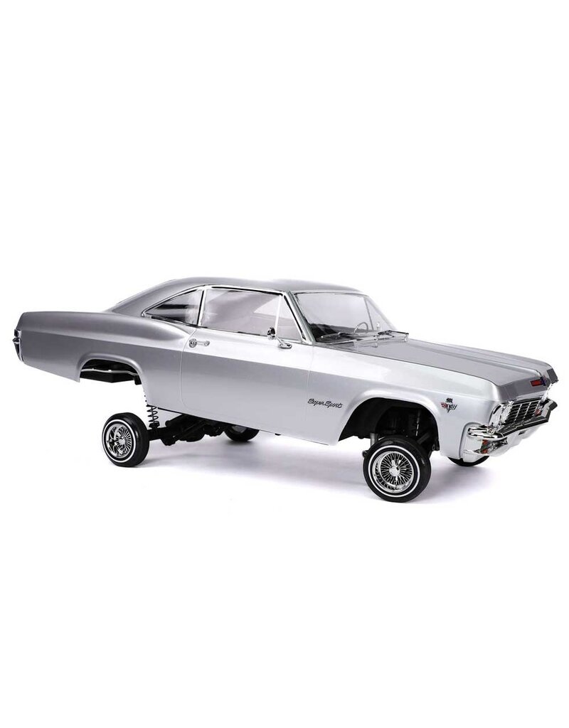 REDCAT RACING RER33483 SIXTYFIVE RC CAR - 1:10 1965 CHEVROLET IMPALA HOPPING LOWRIDER SILVER