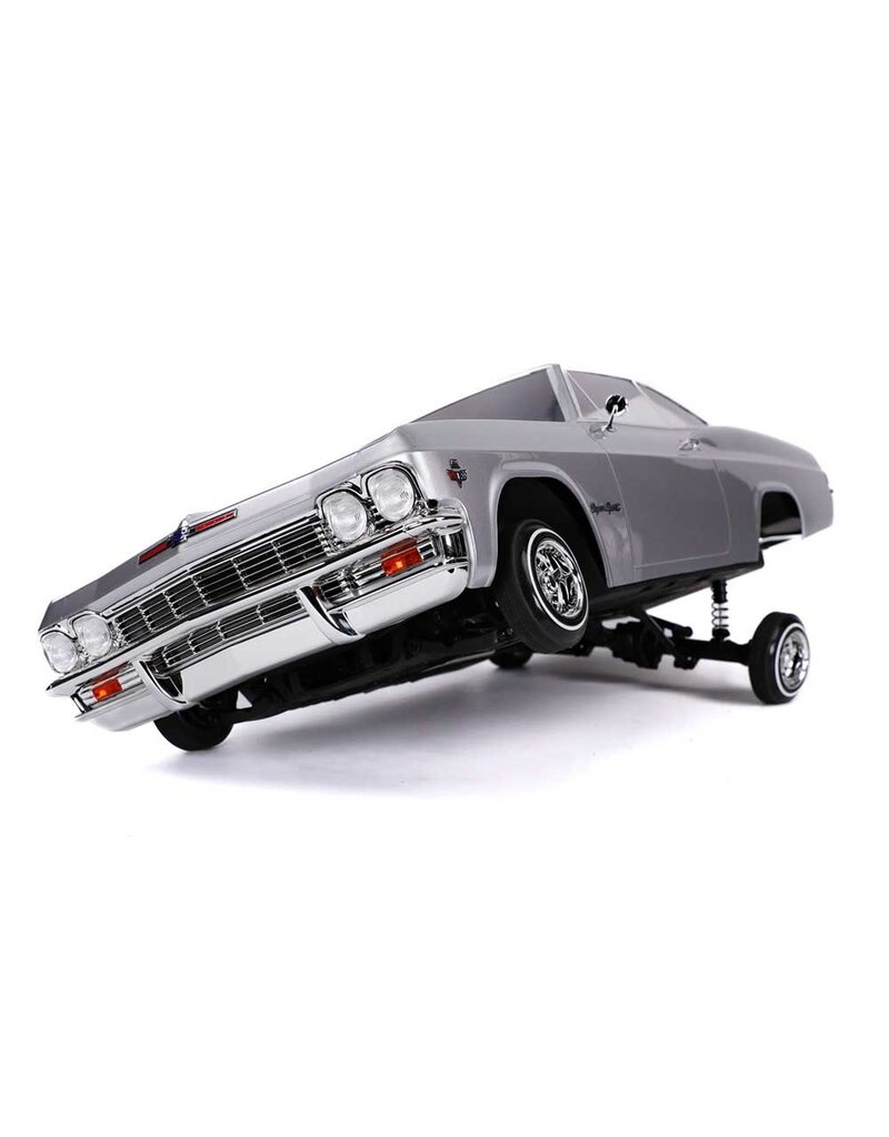 REDCAT RACING RER33483 SIXTYFIVE RC CAR - 1:10 1965 CHEVROLET IMPALA HOPPING LOWRIDER SILVER
