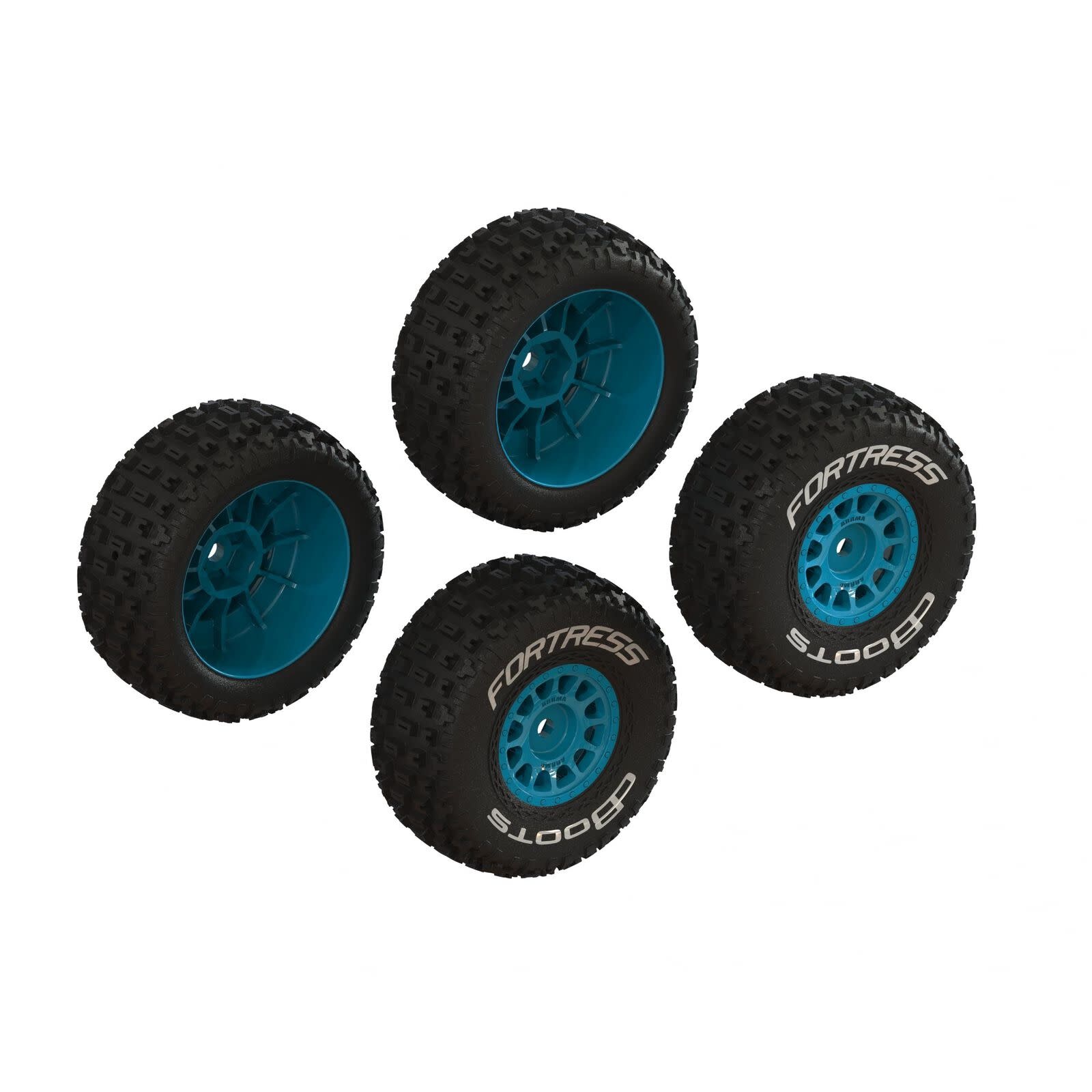 ARA-1571 DBOOTS 'FORTRESS' TIRE SET: BLUE (4)