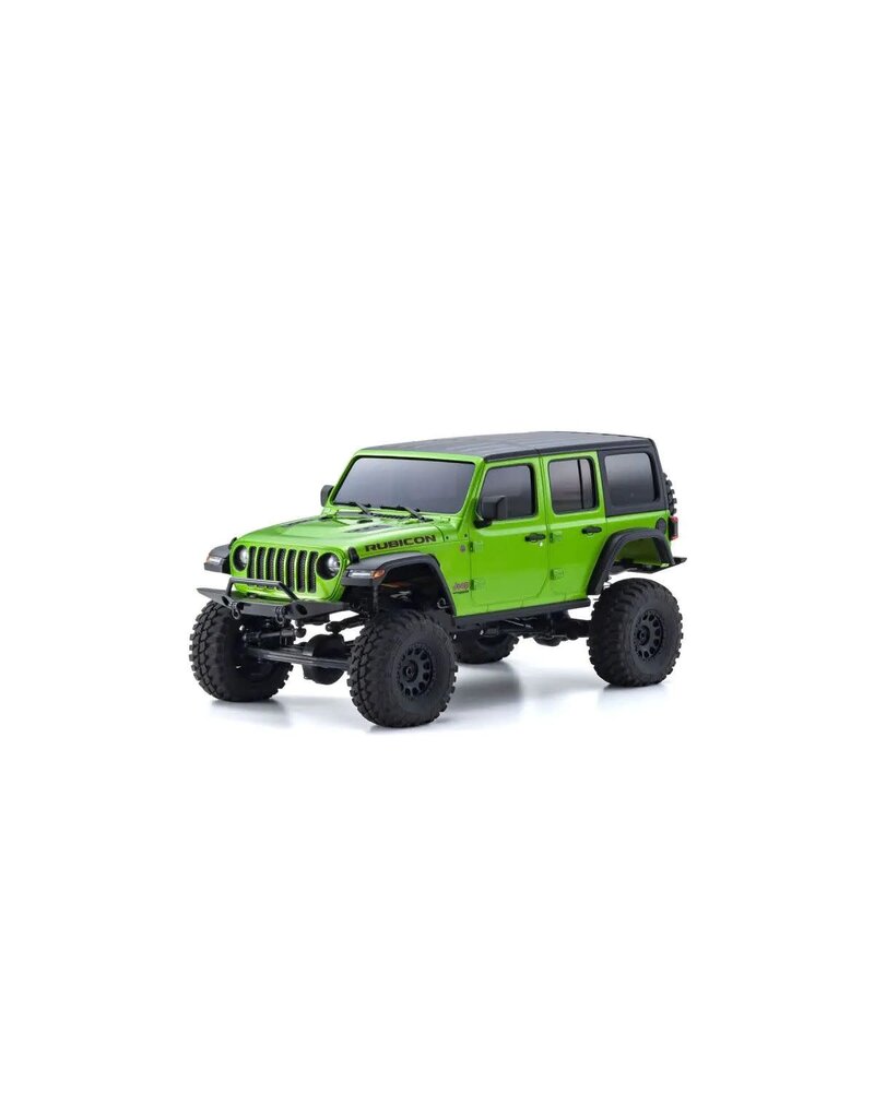 KYOSHO KYO32536GR MINI-Z 4X4 READYSET JEEP WRANGLER UNLIMITED RUBICON MOJITO: GREEN