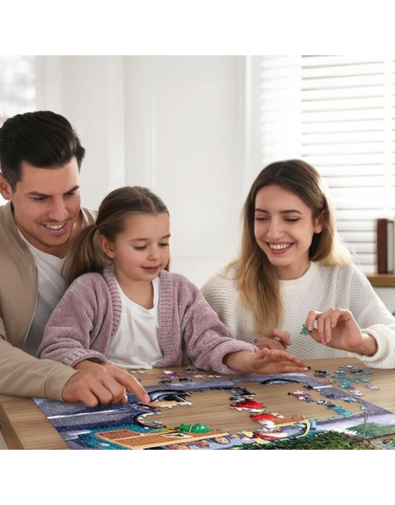 BOARDWALK BWP MOTORCYCLE SANTA PUZZLE 1000 PIECES