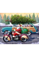 BOARDWALK BWP MOTORCYCLE SANTA PUZZLE 1000 PIECES