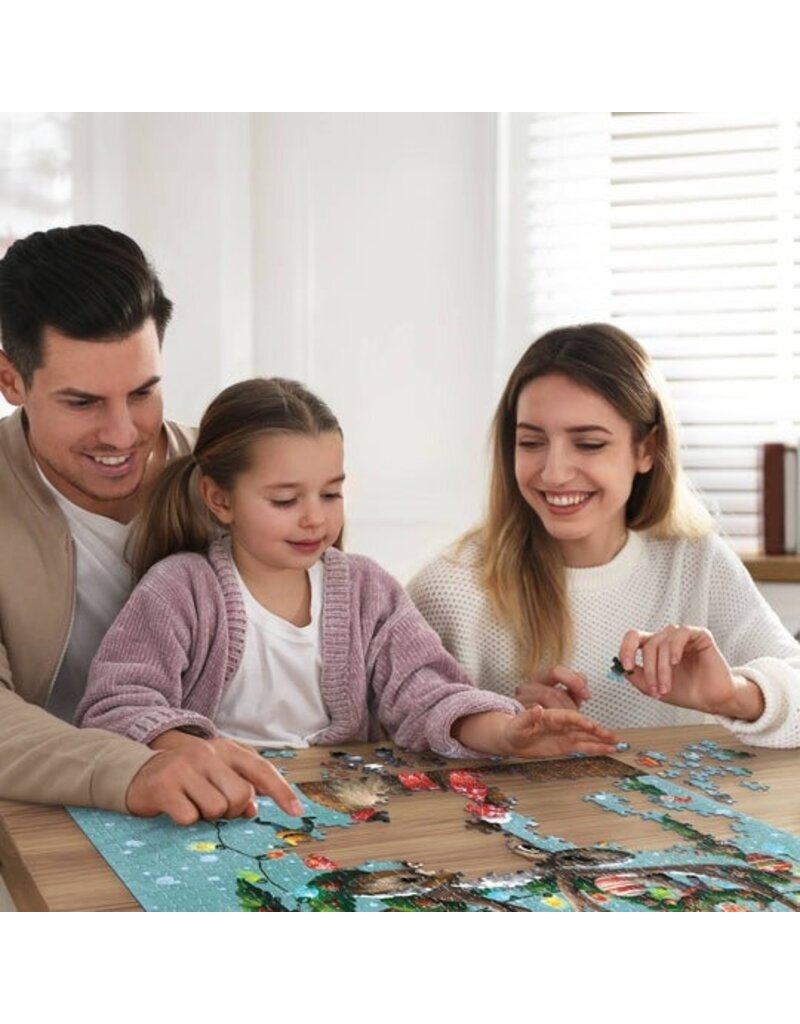 BOARDWALK BWP CHRISTMAS IN THE ANTLERS PUZZLE 500 PIECES