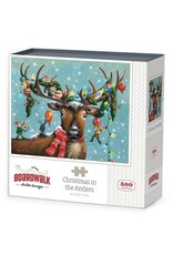 BOARDWALK BWP CHRISTMAS IN THE ANTLERS PUZZLE 500 PIECES