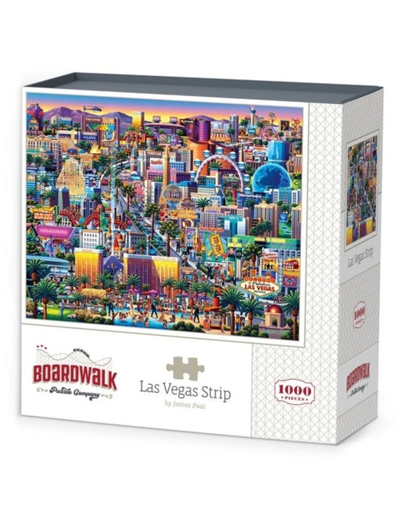 BOARDWALK BWP LAS VEGAS STRIP PUZZLE 1000 PIECES