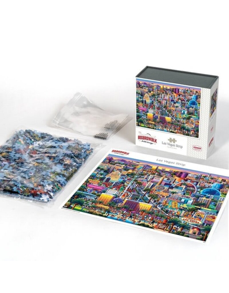 BOARDWALK BWP LAS VEGAS STRIP PUZZLE 1000 PIECES