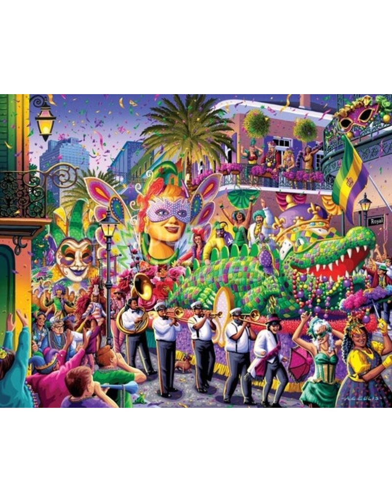 BOARDWALK BWP NEW ORLEANS MARDI GRAS PUZZLE 500 PIECES