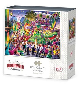 BOARDWALK BWP NEW ORLEANS MARDI GRAS PUZZLE 500 PIECES
