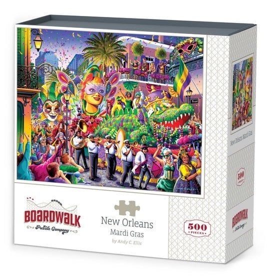 BWP NEW ORLEANS MARDI GRAS PUZZLE 500 PIECES