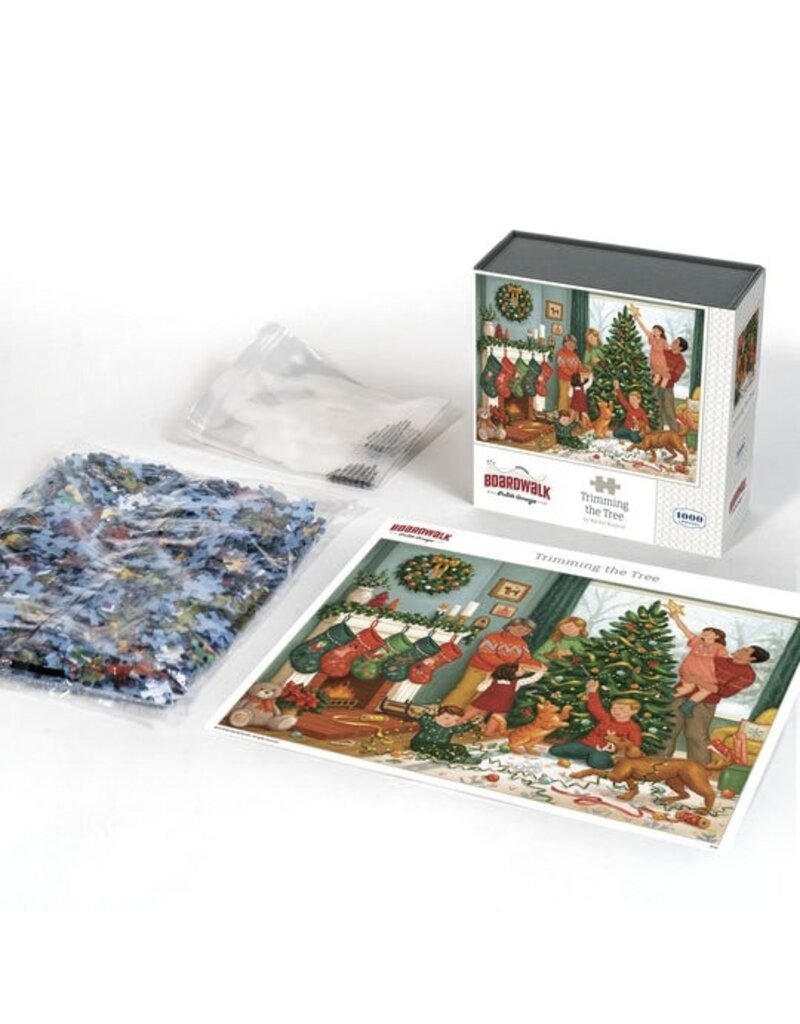 BOARDWALK BWP TRIMMING THE TREE PUZZLE 1000 PIECES