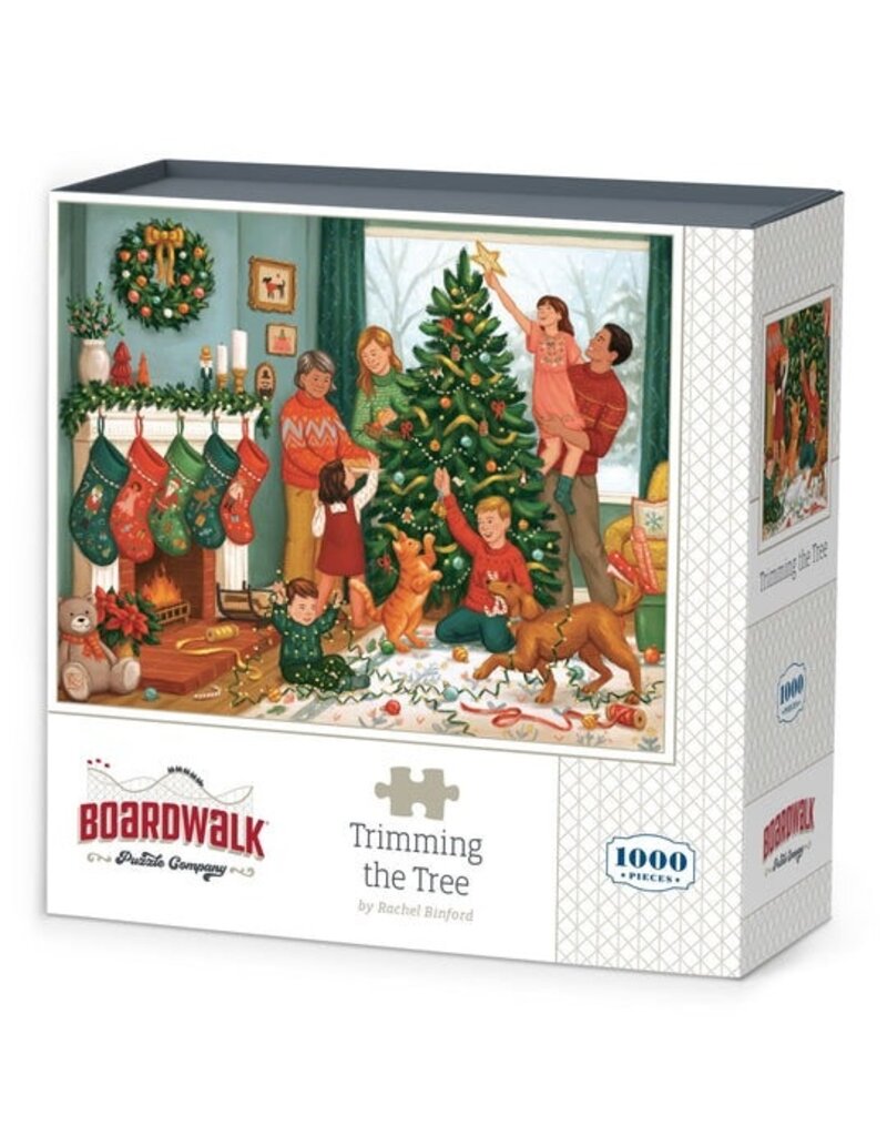 BOARDWALK BWP TRIMMING THE TREE PUZZLE 1000 PIECES