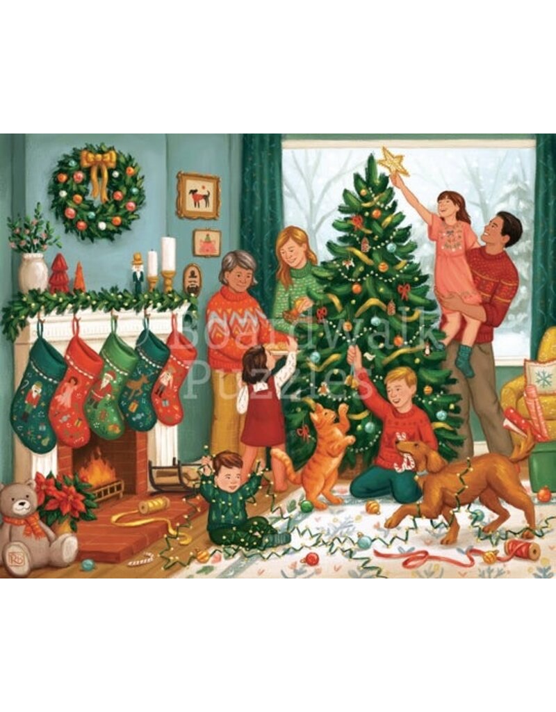 BOARDWALK BWP TRIMMING THE TREE PUZZLE 1000 PIECES