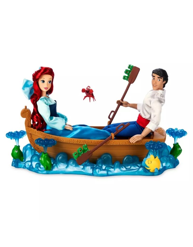 DISNEY DISNEY ARIEL AND ERIC DOLL DELUXE GIFT SET - THE LITTLE MERMAID